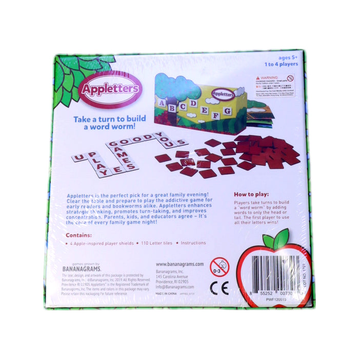 A Blue Board Games & Puzzles from Bananagrams in size O/S for neutral. (Back View)