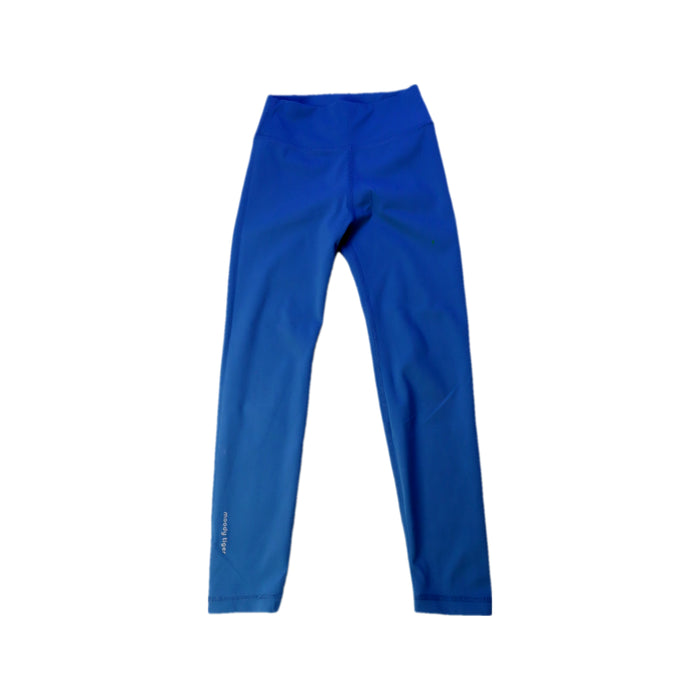 A Blue Leggings from Moody Tiger in size 7Y for girl. (Front View)