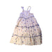 A White Sleeveless Dresses from Emile et Ida in size 6T for girl. (Back View)