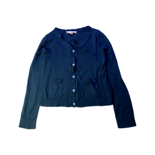 A Navy Cardigans from Bonpoint in size 8Y for girl. (Front View)