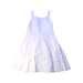 A White Sleeveless Dresses from Jacadi in size 8Y for girl. (Front View)