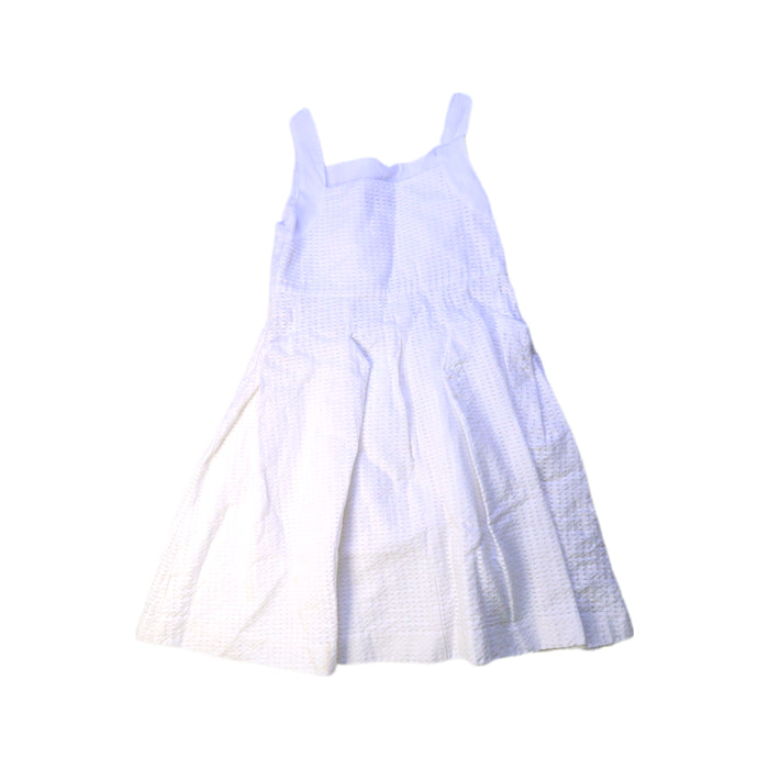 A White Sleeveless Dresses from Jacadi in size 8Y for girl. (Back View)