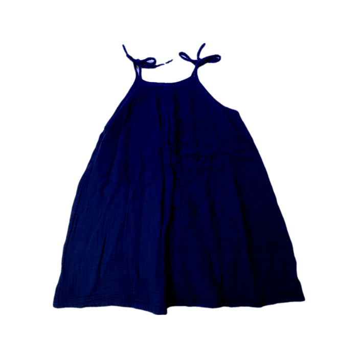 A Blue Sleeveless Dresses from Numero 74 in size 8Y for girl. (Back View)