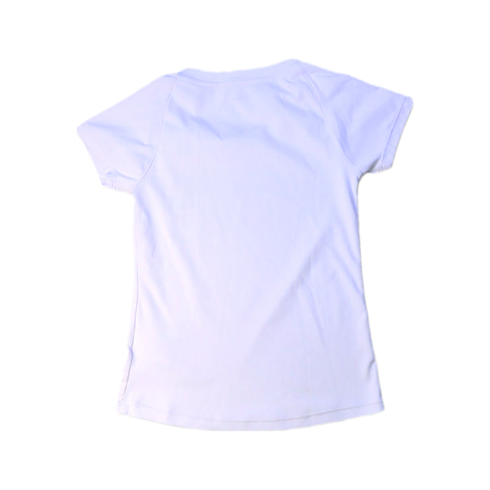 A White Short Sleeve T Shirts from Wilson in size 7Y for girl. (Back View)