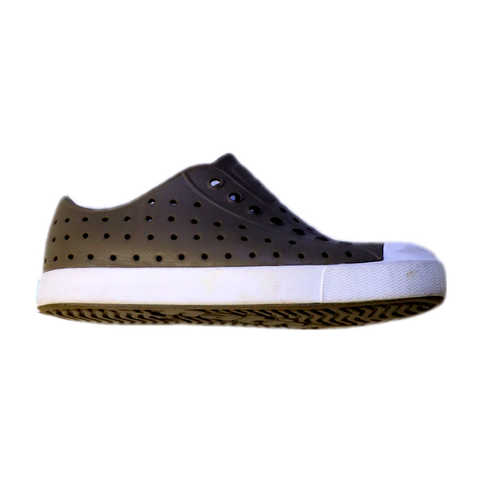 A Black Sneakers from Native Shoes in size 6T for neutral. (Front View)