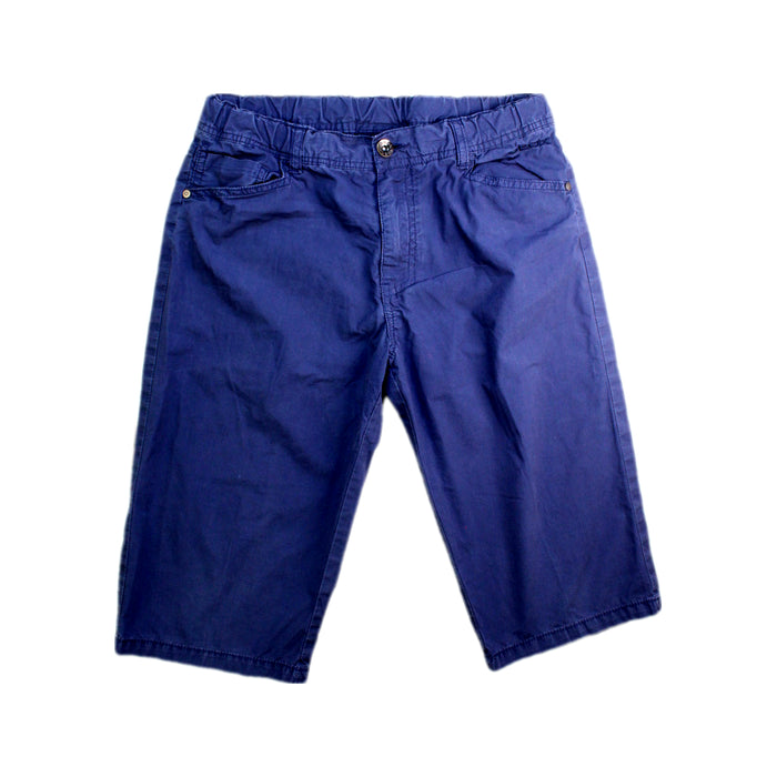 A Blue Shorts from Geox in size 14Y for boy. (Front View)