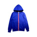 A Blue Zippered Sweatshirts from Jacadi in size 12Y for boy. (Front View)
