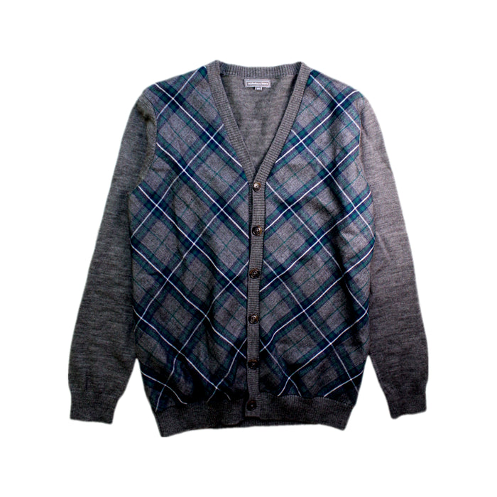 A Grey Cardigans from Nicholas & Bears in size 12Y for boy. (Front View)