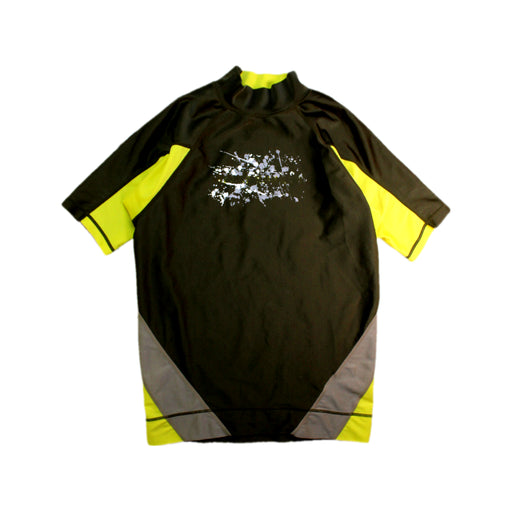 A Black Rash Guards from Helly Hansen in size 10Y for boy. (Front View)