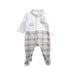 A White Long Sleeve Rompers from Chicco in size 3-6M for boy. (Front View)