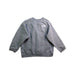 A Grey Zippered Sweatshirts from The North Face in size 18-24M for boy. (Back View)