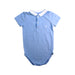 A Blue Short Sleeve Bodysuits from Janie & Jack in size 18-24M for boy. (Front View)