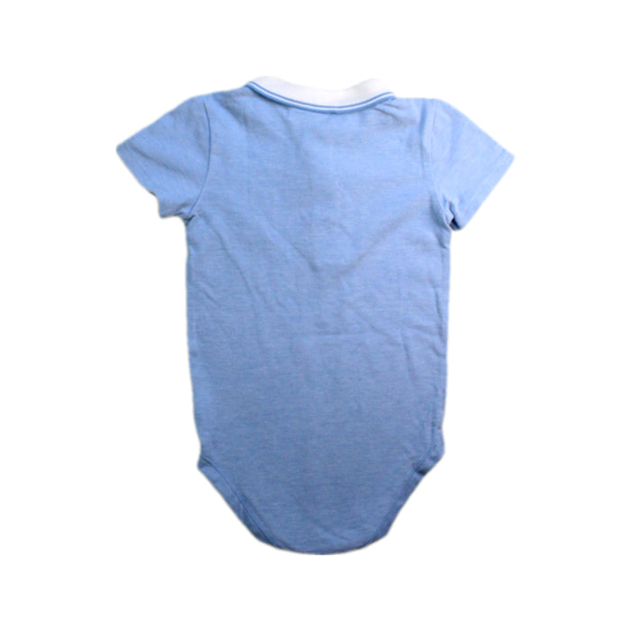 A Blue Short Sleeve Bodysuits from Janie & Jack in size 18-24M for boy. (Back View)