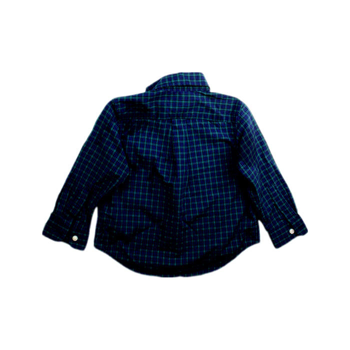 A Navy Long Sleeve Shirts from Ralph Lauren in size 12-18M for boy. (Back View)
