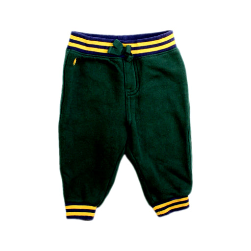 A Green Sweatpants from Ralph Lauren in size 3-6M for boy. (Front View)
