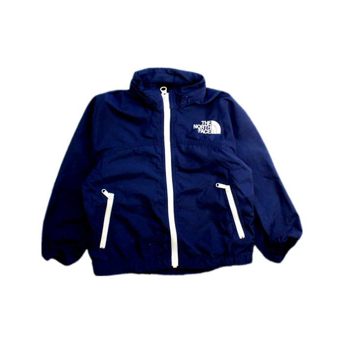 A Navy Lightweight Jackets from The North Face in size 18-24M for neutral. (Front View)