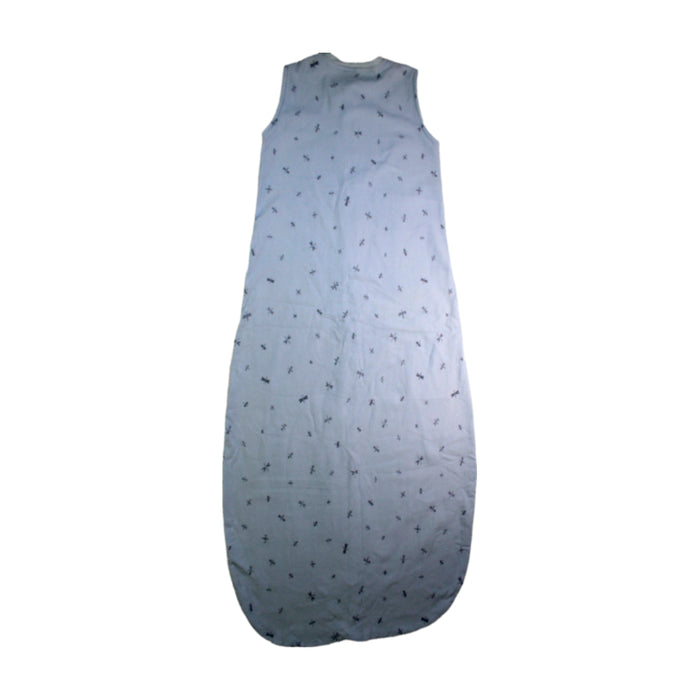 A Blue Sleepsacs from ErgoPouch in size 2T for boy. (Back View)