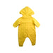 A Yellow Onesies from Seed in size 0-3M for neutral. (Back View)