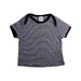 A Black Short Sleeve T Shirts from Petit Bateau in size 12-18M for boy. (Front View)
