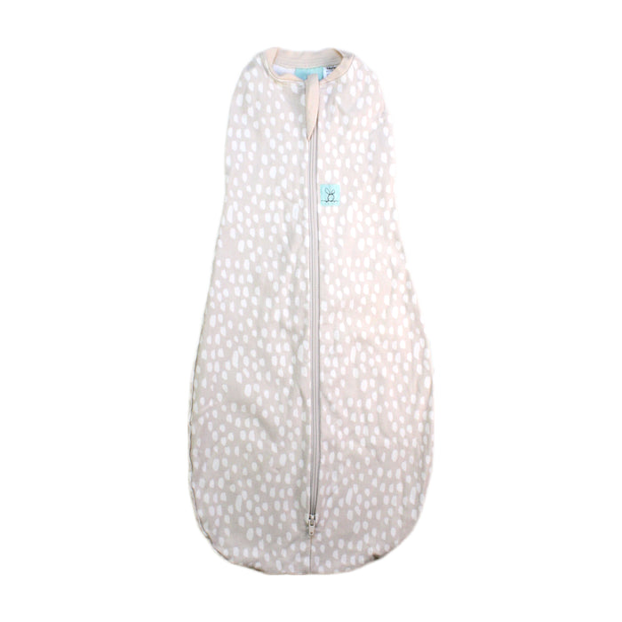 A Beige Sleepsacs from ErgoPouch in size 0-3M for neutral. (Front View)