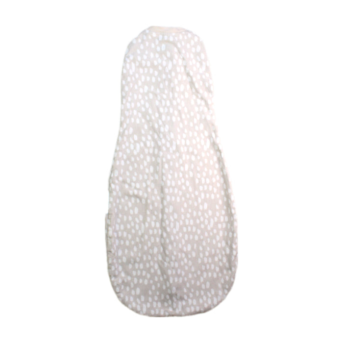 A Beige Sleepsacs from ErgoPouch in size 0-3M for neutral. (Back View)