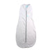 A Grey Sleepsacs from ErgoPouch in size 0-3M for neutral. (Front View)