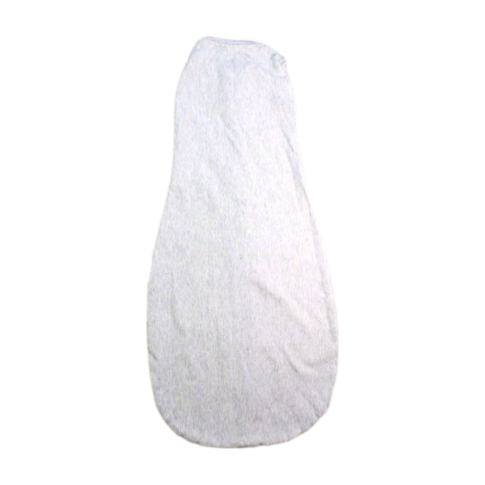 A Grey Sleepsacs from ErgoPouch in size 0-3M for neutral. (Back View)