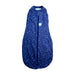A Navy Sleepsacs from ErgoPouch in size 0-3M for neutral. (Front View)