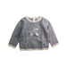 A Grey Knit Sweaters from Bonpoint in size 3-6M for girl. (Front View)
