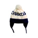 A White Winter Hats from Gucci in size 6-12M for boy. (Front View)