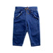 A Blue Jeggings from Chloe in size 6-12M for girl. (Front View)