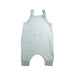 A Green Long Overalls from Seed in size Newborn for neutral. (Front View)