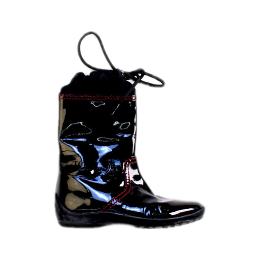A Black Rain Boots from Tod’s in size 3T for neutral. (Front View)
