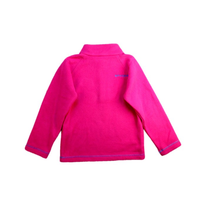 A Pink Long Sleeve Tops from Spyder in size 3T for girl. (Back View)