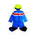 A Blue Snowsuits from Helly Hansen in size 4T for neutral. (Front View)