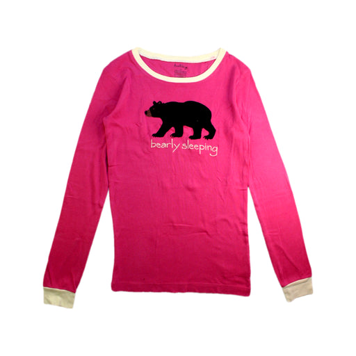 A Pink Pyjama Sets from Hatley in size 12Y for girl. (Front View)