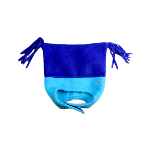 A Blue Winter Hats from Columbia in size 3T for neutral. (Front View)