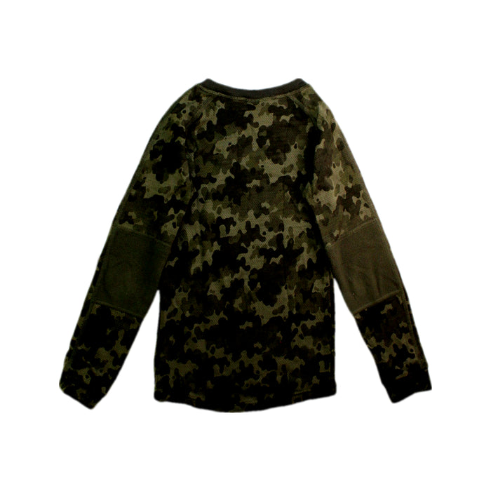 A Green Base Layers from Helly Hansen in size 7Y for boy. (Back View)