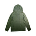 A Green Hooded Sweatshirts from Excuse My French in size 8Y for girl. (Back View)