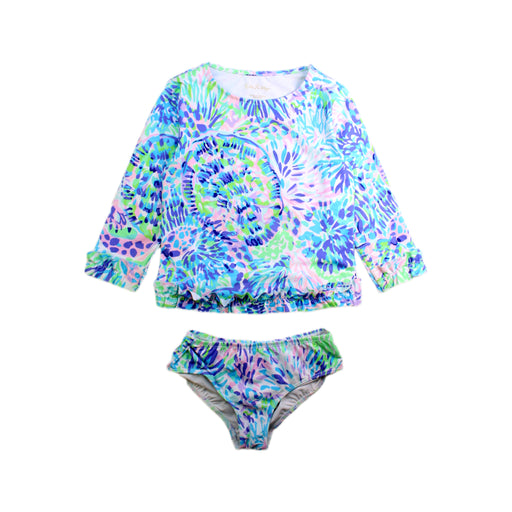 A Multicolour Swim Sets from Lilly Pulitzer in size 7Y for girl. (Front View)