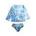A Multicolour Swim Sets from Lilly Pulitzer in size 7Y for girl. (Back View)