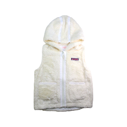 A White Outerwear Vests from Vineyard Vines in size 7Y for girl. (Front View)