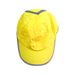 A Yellow Caps from Sunday Afternoons in size 6T for neutral. (Front View)