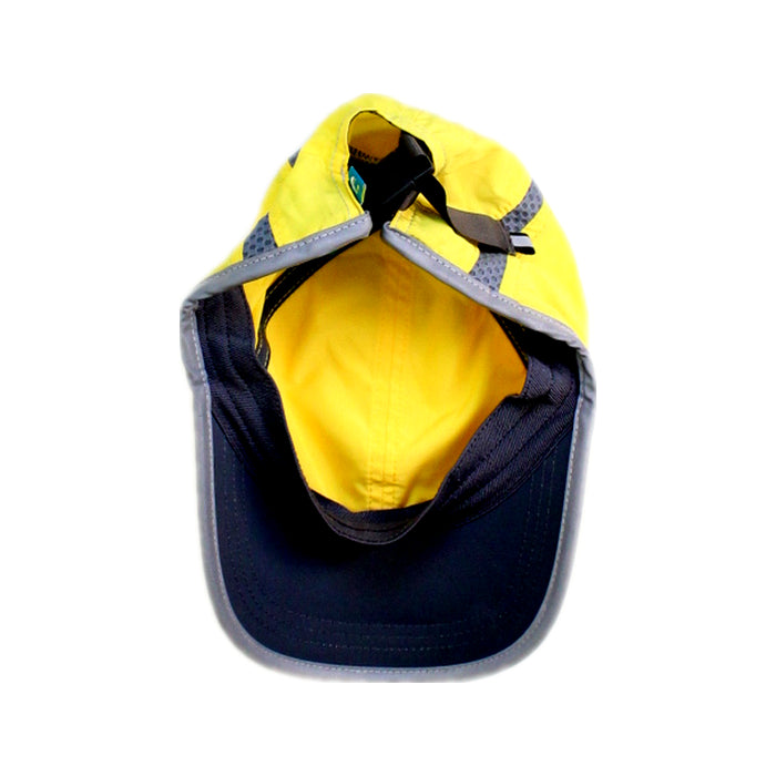 A Yellow Caps from Sunday Afternoons in size 6T for neutral. (Back View)