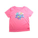 A Pink Short Sleeve T Shirts from Under Armour in size 6T for girl. (Front View)