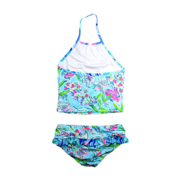 A Multicolour Bikinis from Lilly Pulitzer in size 10Y for girl. (Back View)