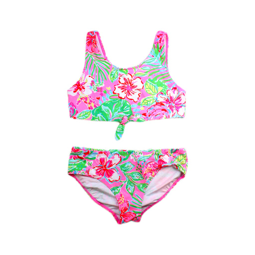 A Pink Bikinis from Lilly Pulitzer in size 10Y for girl. (Front View)