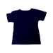 A Navy Short Sleeve T Shirts from Petit Bateau in size 4T for neutral. (Back View)