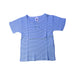 A Blue Short Sleeve T Shirts from Petit Bateau in size 3T for neutral. (Front View)