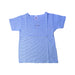 A Blue Short Sleeve T Shirts from Petit Bateau in size 5T for boy. (Front View)